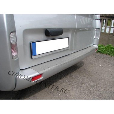 Накладка на задний бампер Renault Trafic / Opel Vivaro бренд – Alu-Frost (Польша) главное фото